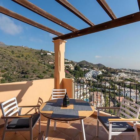 Chalet Con Vistas Al Mar Y Piscina Mojacar Exterior photo