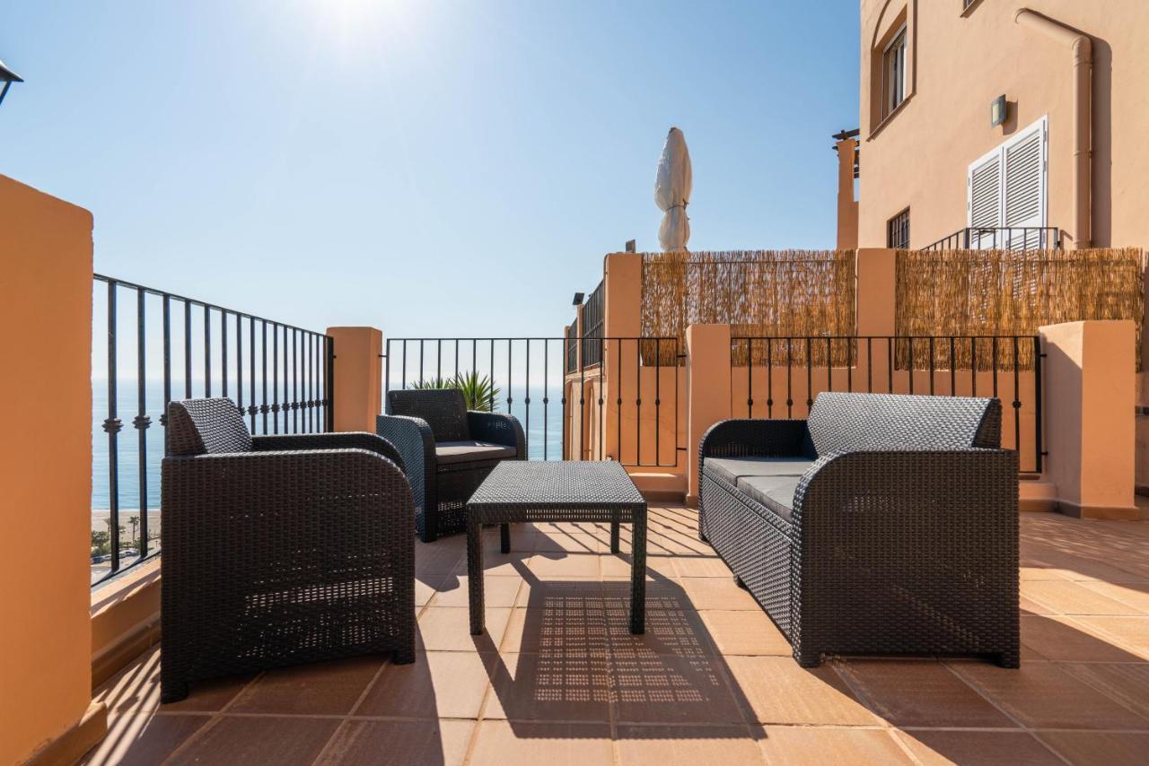 Chalet Con Vistas Al Mar Y Piscina Mojacar Exterior photo