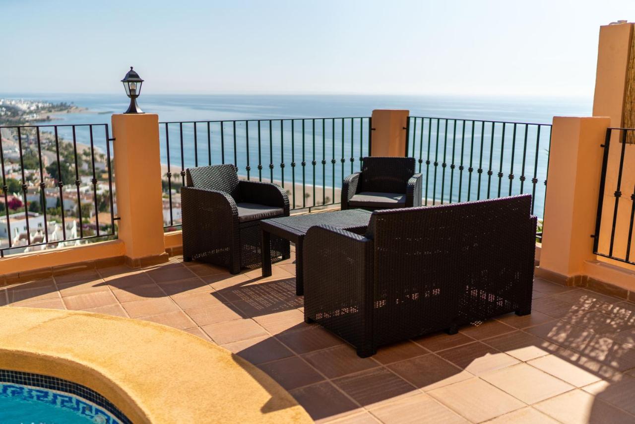 Chalet Con Vistas Al Mar Y Piscina Mojacar Exterior photo