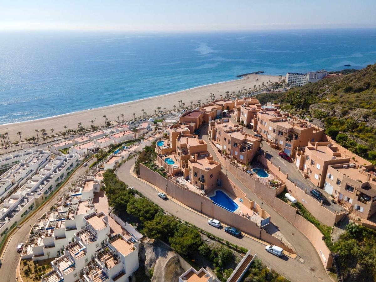 Chalet Con Vistas Al Mar Y Piscina Mojacar Exterior photo