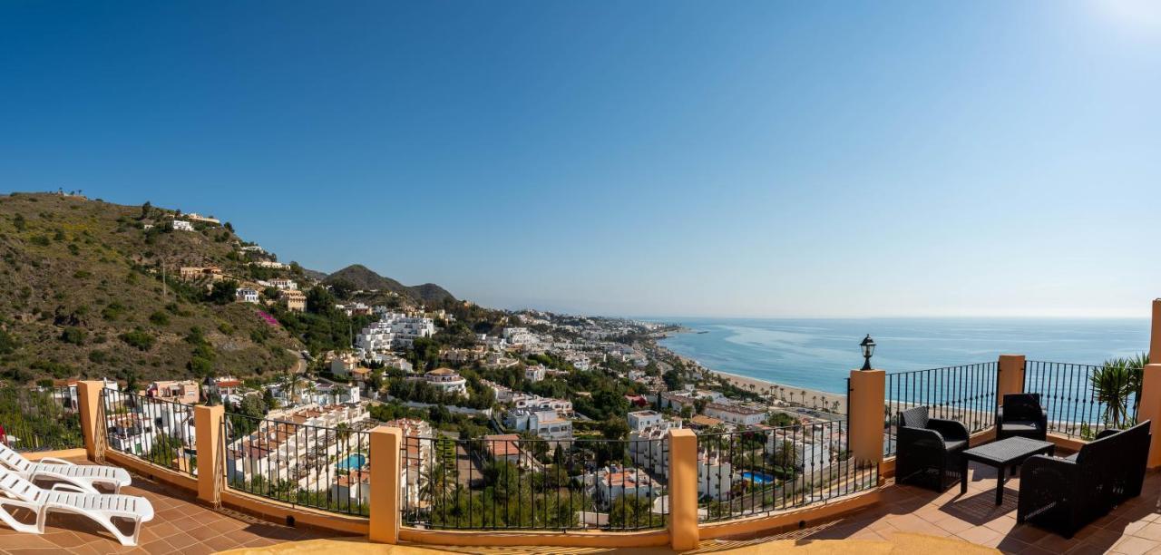 Chalet Con Vistas Al Mar Y Piscina Mojacar Exterior photo