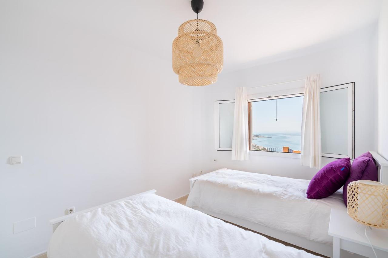 Chalet Con Vistas Al Mar Y Piscina Mojacar Exterior photo