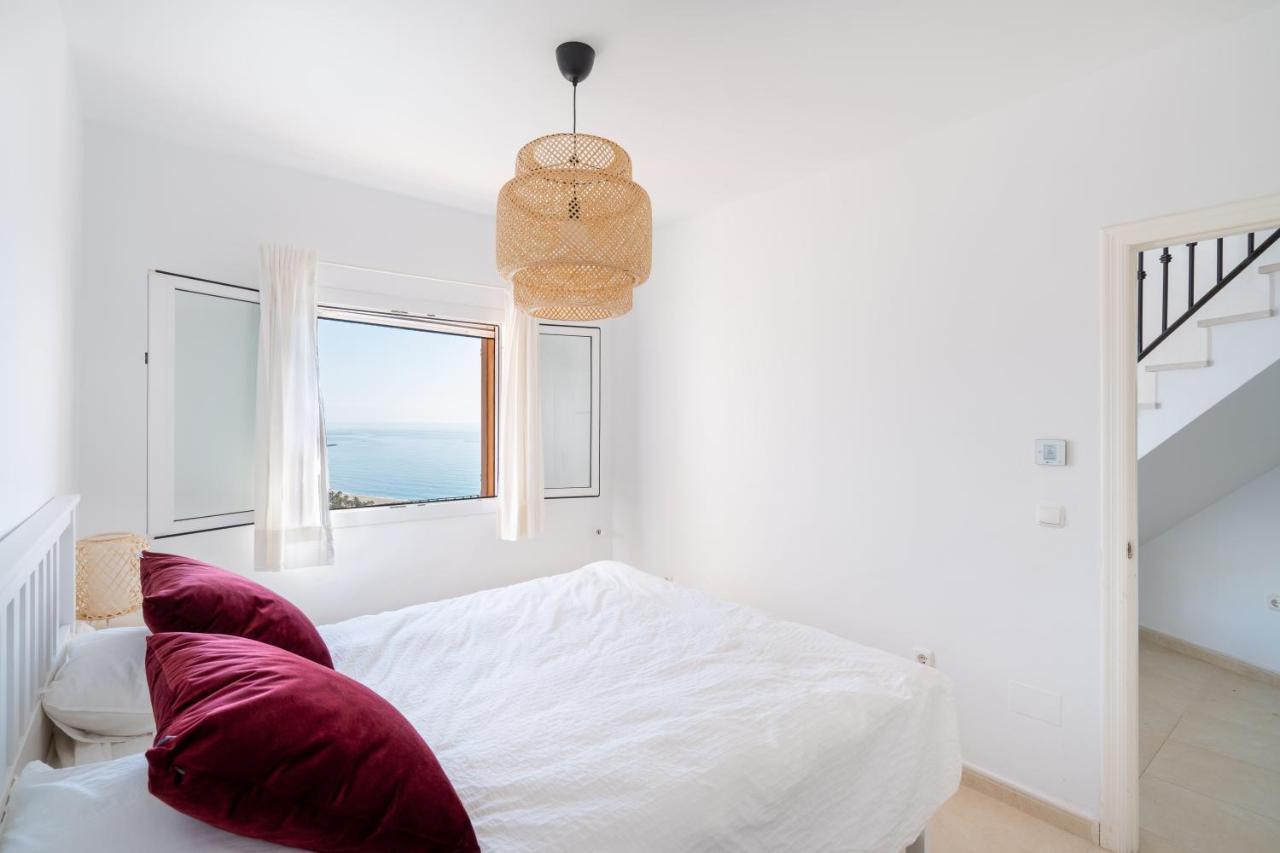 Chalet Con Vistas Al Mar Y Piscina Mojacar Exterior photo