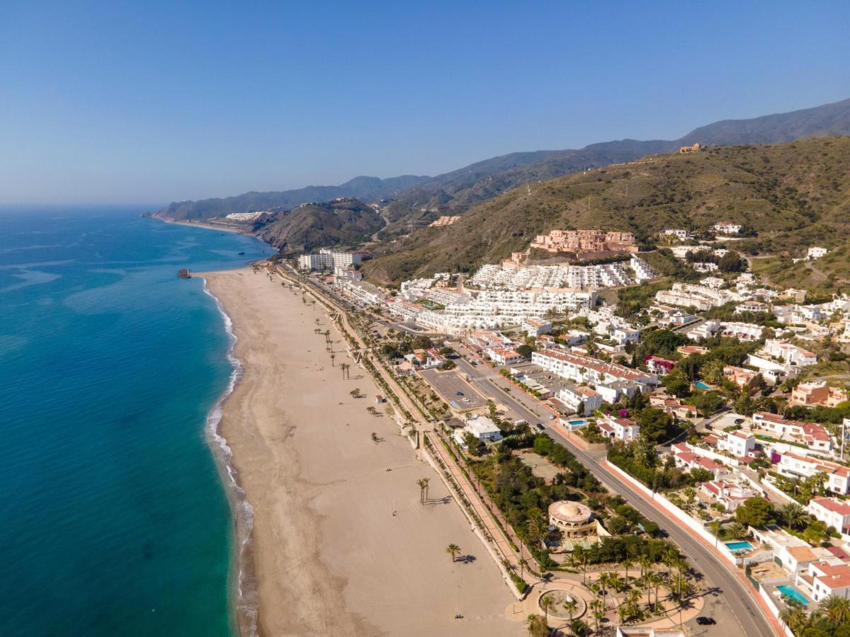 Chalet Con Vistas Al Mar Y Piscina Mojacar Exterior photo