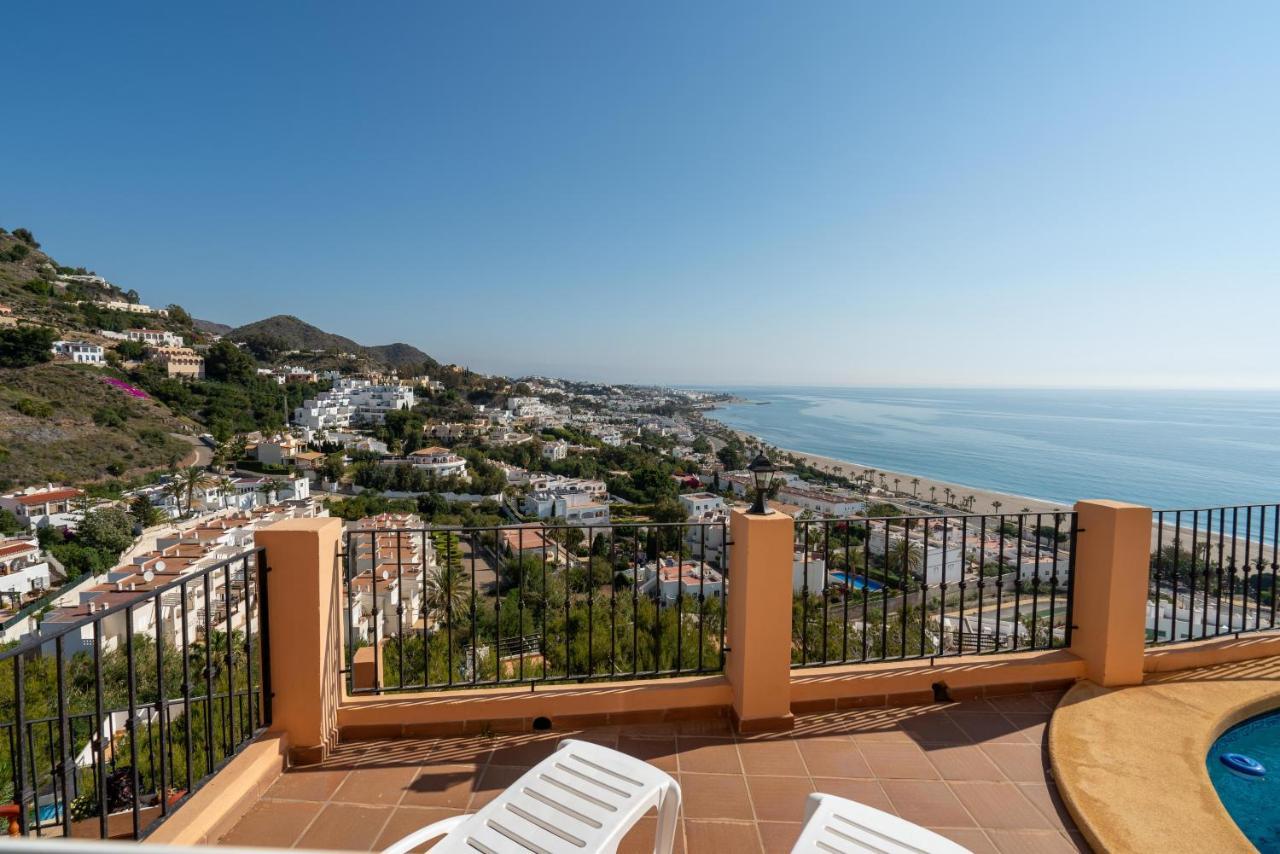 Chalet Con Vistas Al Mar Y Piscina Mojacar Exterior photo