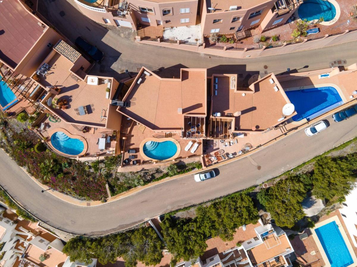 Chalet Con Vistas Al Mar Y Piscina Mojacar Exterior photo